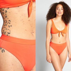 Modcloth | NWT Naomi High-Waisted Bikini Bottom